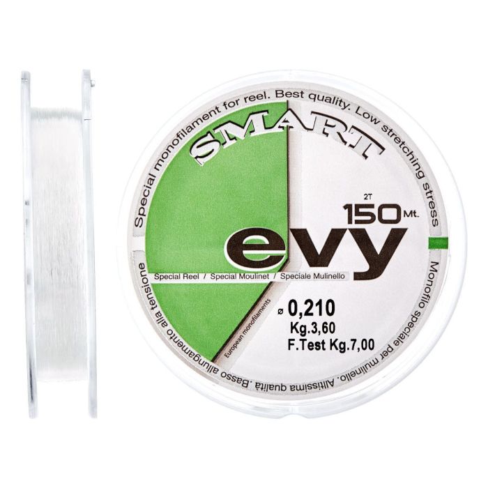 Леска Smart EVY 150m 0.144mm 1.9kg Фото