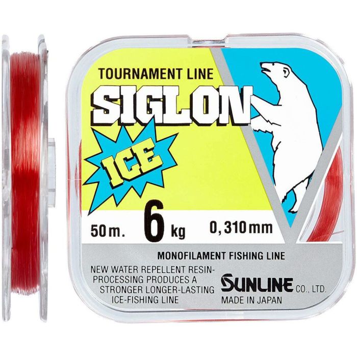 Леска Sunline Siglon F ICE 50m 5.0/0.370mm 9.0kg Фото