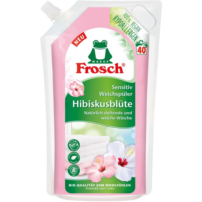 Кондиционер для белья Frosch Цветы Гибискуса 1 л Фото