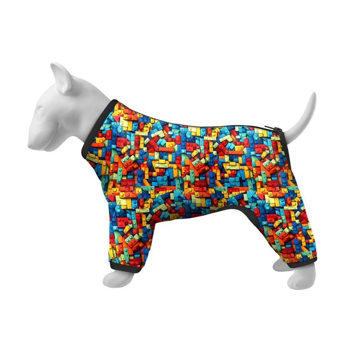 Ветровка для животных WAUDOG Clothes Блоки M 47 Фото