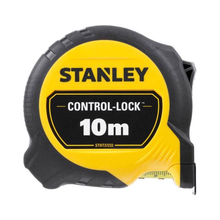 Рулетка Stanley CONTROL-LOCK 10мх25мм, двухсторонняя шкала Фото
