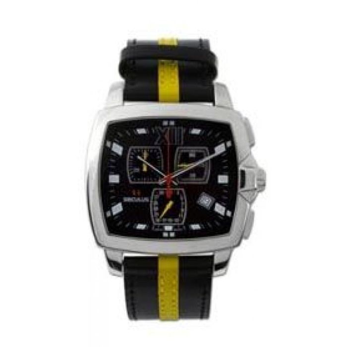 Наручные часы Seculus 4480.1.816 black, ss, black yellow leather Фото