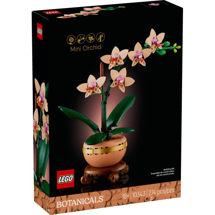 Конструктор LEGO Botanicals Міні орхідея Фото