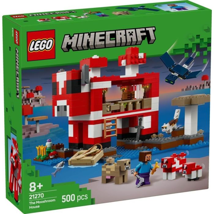 Конструктор LEGO Minecraft Грибной дом Фото