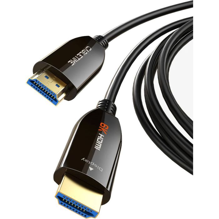 Кабель мультимедийный Cabletime HDMI M to HDMI M 20.0m V2.1 AOC Фото