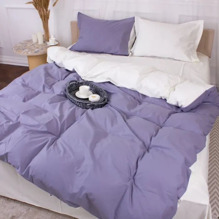 Постельное белье MirSon Poplin Line 002 + 056 Kathleen 110x140 Фото