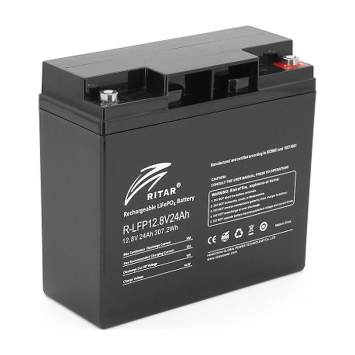 Батарея LiFePo4 Ritar R-LFP 12.8V 24Ah Фото