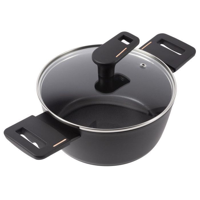 Кастрюля Bergner Copper, з кришкою 20 см Фото