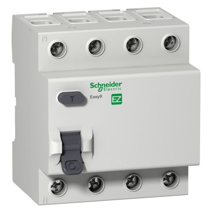 Дифференциальный автоматический выключатель Schneider Electric EZ9 4P 25A 30mA Фото