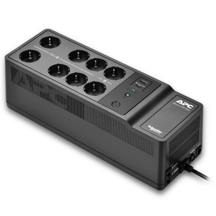 Источник бесперебойного питания APC Back-UPS 850VA, 520W Фото