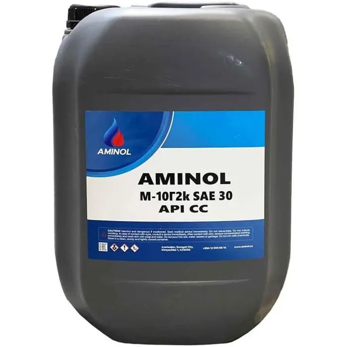 Моторное масло Aminol М-10G2К SAE 30 20л Фото