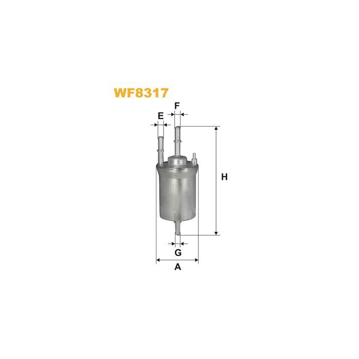 Фильтр топливный Wixfiltron WF8317 Фото