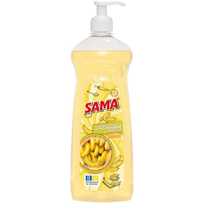 Средство для ручного мытья посуды Sama Banana 1000 г Фото