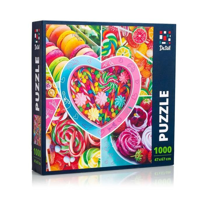 Пазл De.tail Солодкі смаколики 1000 елементів Фото