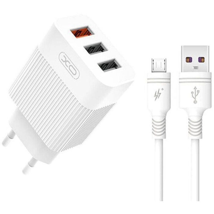 Зарядное устройство XO L72 QC3.0 3USB +micro Фото