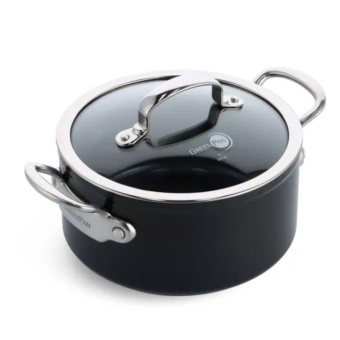 Кастрюля GreenPan Barcelona Pro, 24 см, 4,9 л Фото