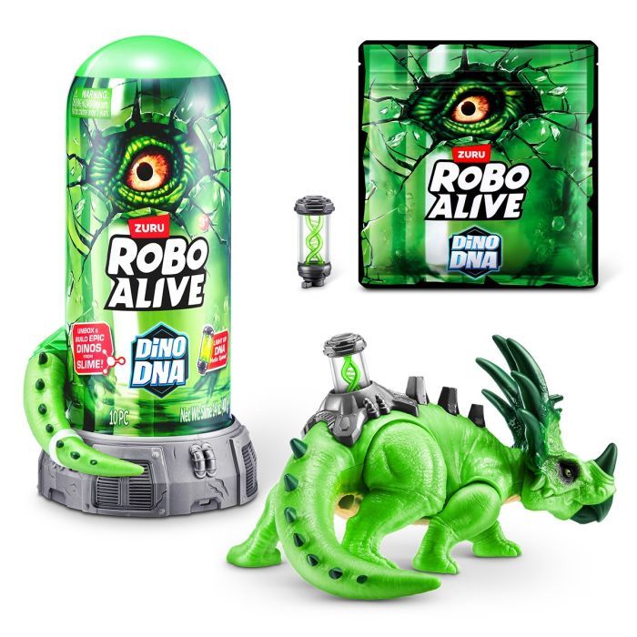 Интерактивная игрушка Pets & Robo Alive ДНК Стиракозавра Фото