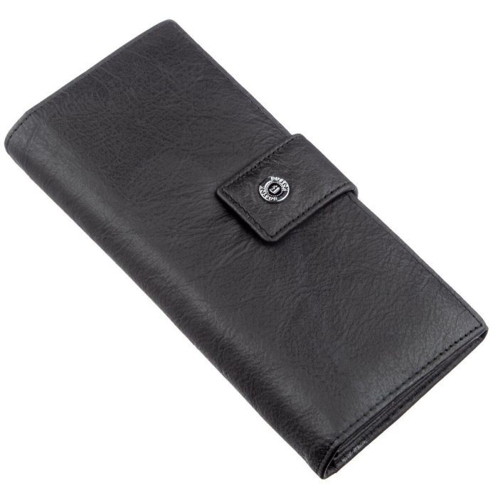 Кошелек Boston С монетницей на молнии Черный Фото