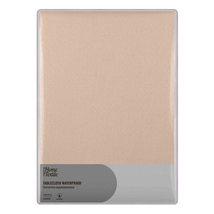 Скатерть Ardesto Waterproof 100% полиэстер, айвори 120х140 см Фото