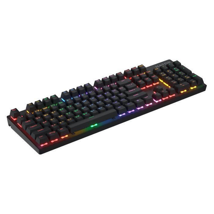 Клавиатура Hator Icefall Mecha Rainbow USB Black Фото 2
