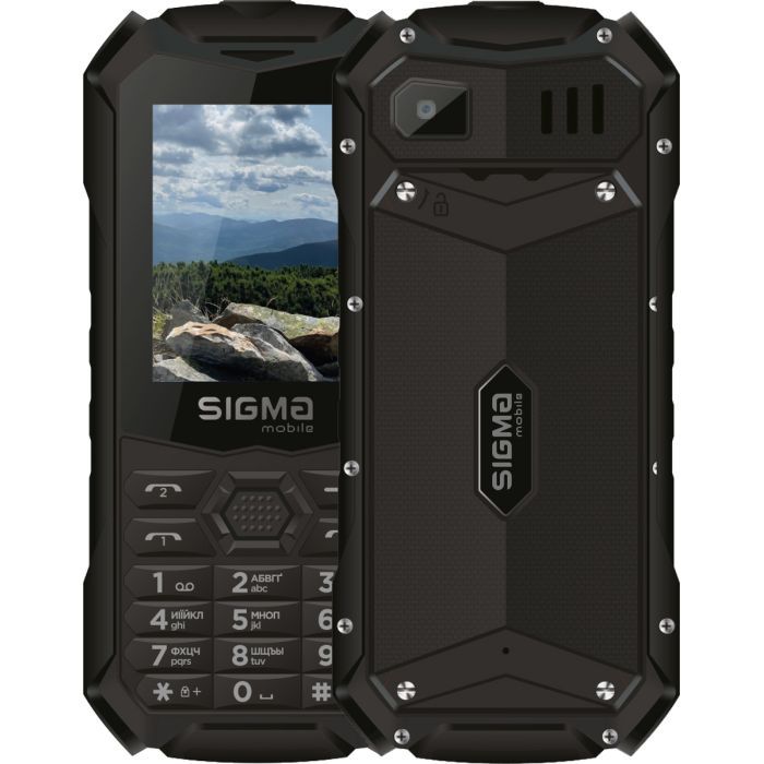 Мобильный телефон Sigma X-treme PV68 Black Фото