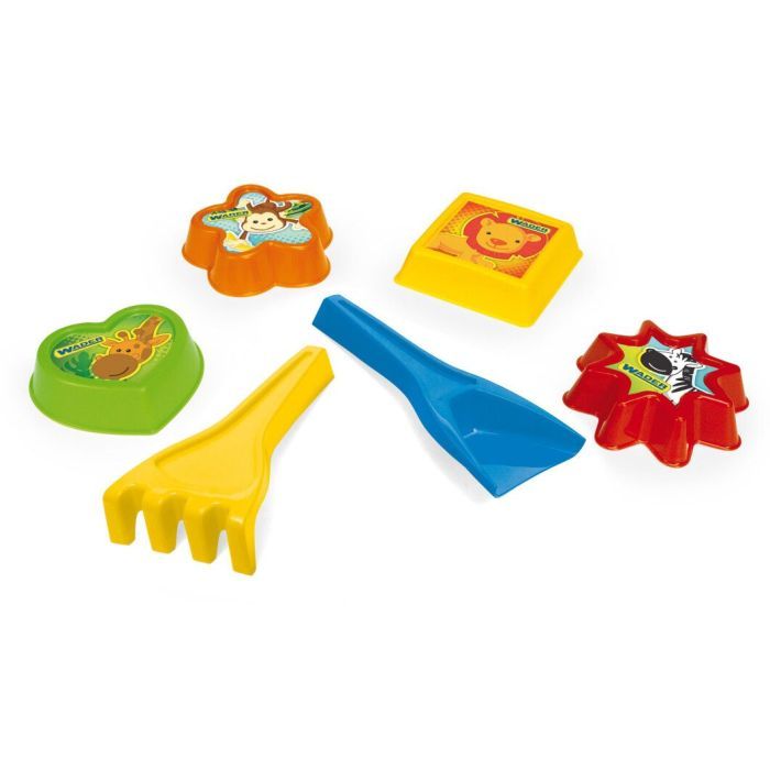Игрушка для песка Wader Набор летний 6 элементов Фото