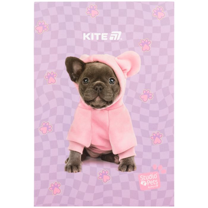 Блокнот Kite Studio Pets A5, 50 аркушів, клітинка Фото