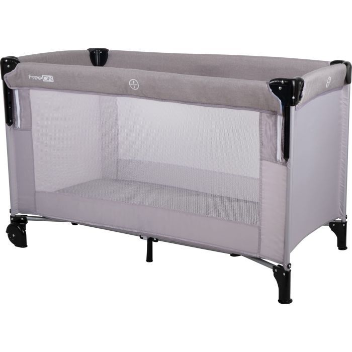 Детский манеж FreeON Bedside з другим ярусом Grey Фото