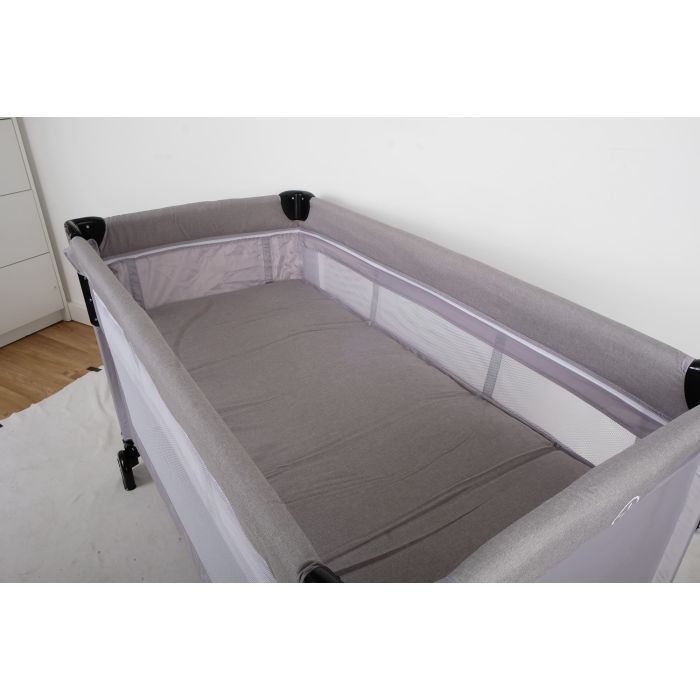 Детский манеж FreeON Bedside з другим ярусом Grey Фото 2