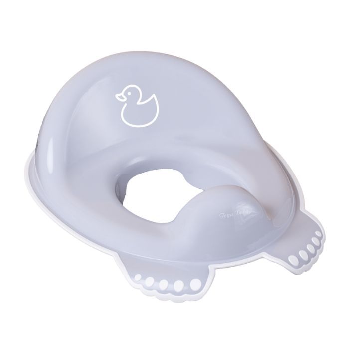 Накладка на унитаз Tega Baby DUCK антиковзка, light gra Фото