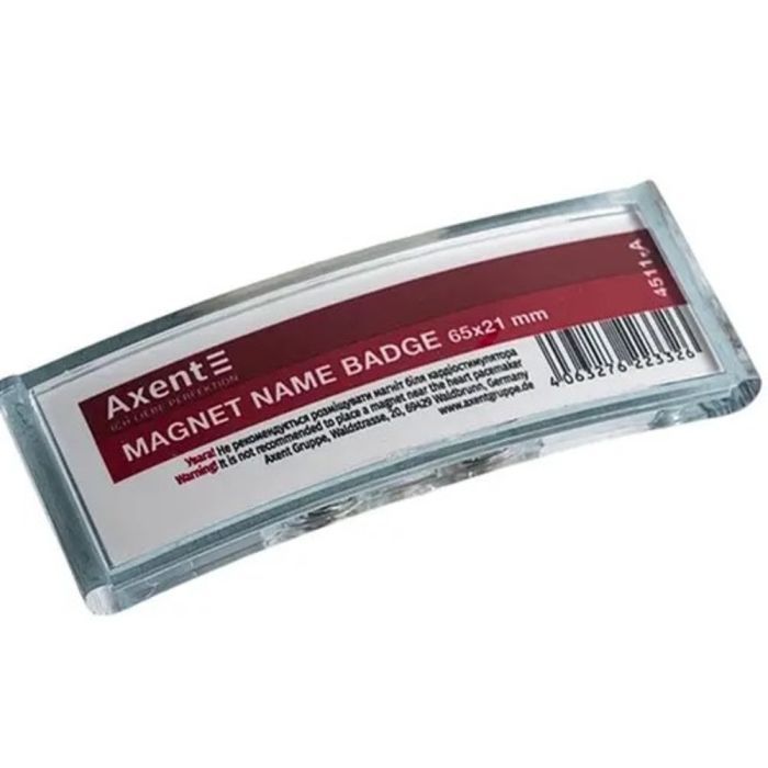 Бейдж Axent акриловый на магните 4511 (65х21 мм) Фото