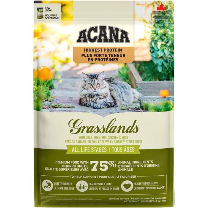 Сухой корм для кошек ACANA Grasslands 4.5 кг Фото