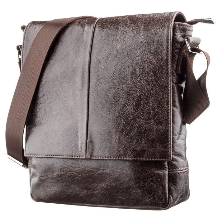 Сумка Shvigel Мессенджер Коричневая Фото