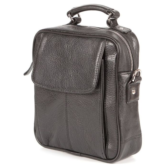 Сумка Shvigel Кожаная Черная Фото