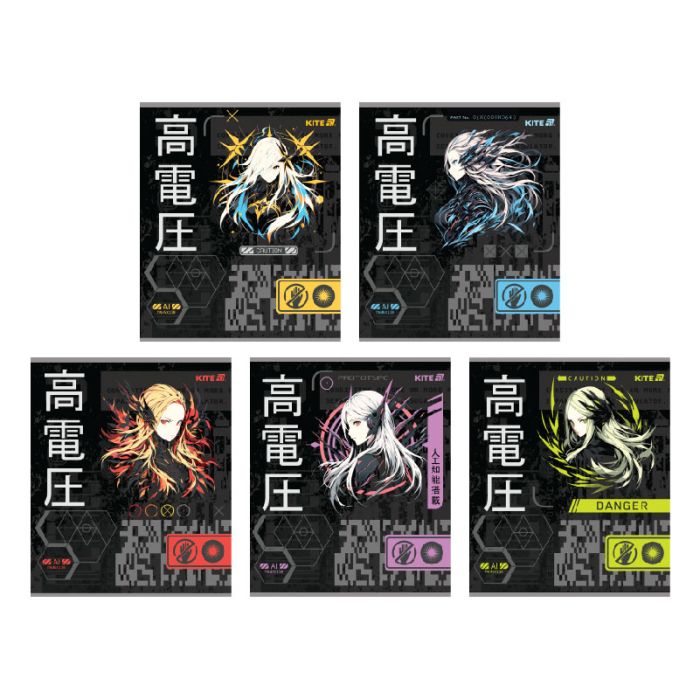 Тетрадь Kite Anime, 24 листа, линия Фото