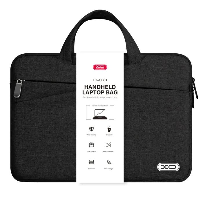 Сумка для ноутбука XO 14" CB01 black Фото