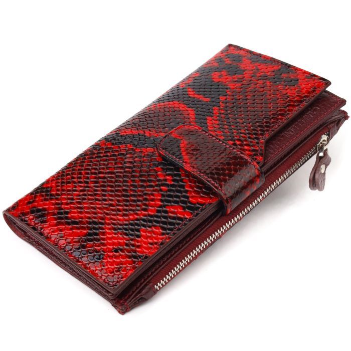 Кошелек Canpellini Из натуральной кожи Разноцветный Фото