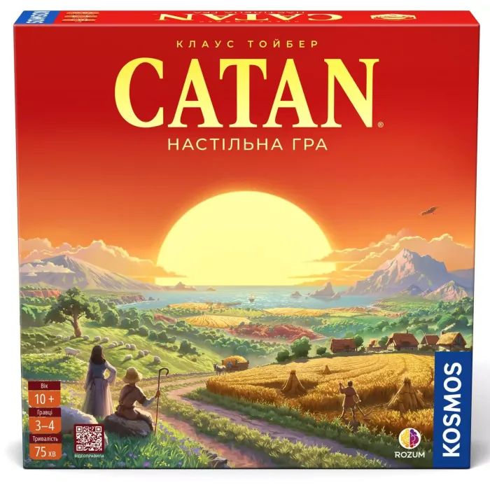 Настольная игра Rozum Catan (укр.) Фото