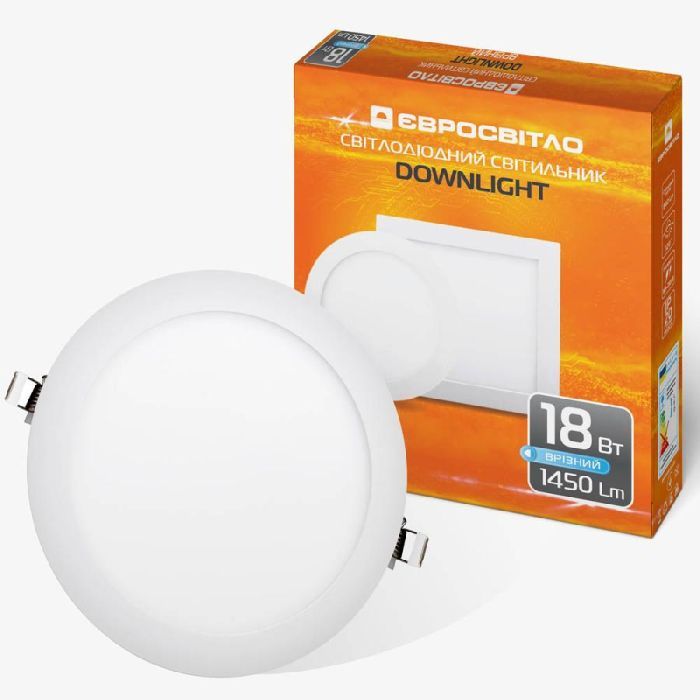 Светильник точечный Євросвітло LED-R-225-18 4200К Фото