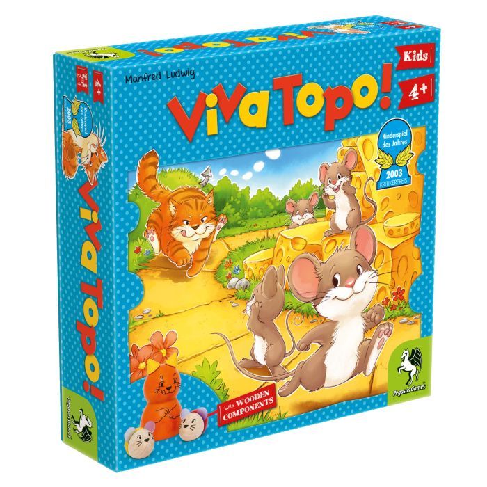 Настольная игра Pegasus Spiele Сирний край (Viva Topo!) (англ.) Фото