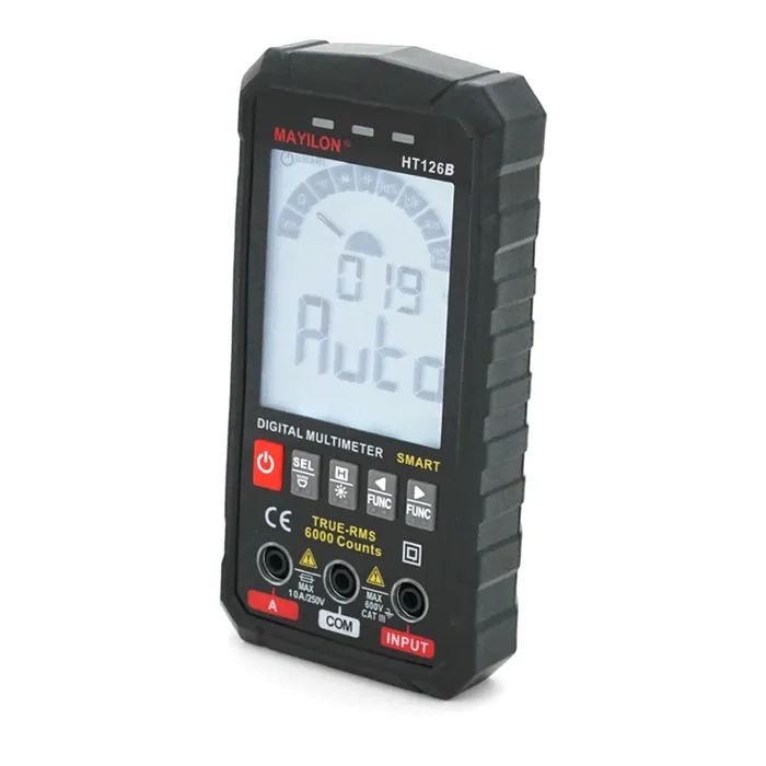 Цифровой мультиметр Mayilon HT-126B, V, A, R, C, F Фото
