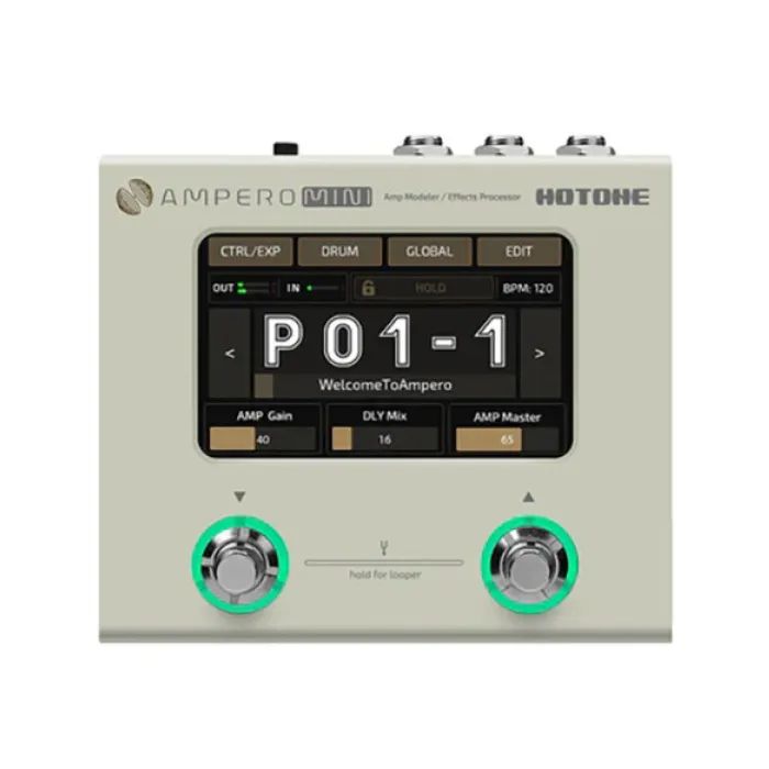 Гитарный процессор Hotone Audio Ampero Mini Vanilla Фото