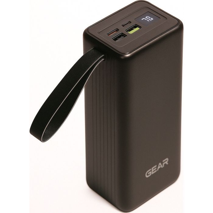 Батарея универсальная GEAR 50000mAh, PD/22.5W, black Фото