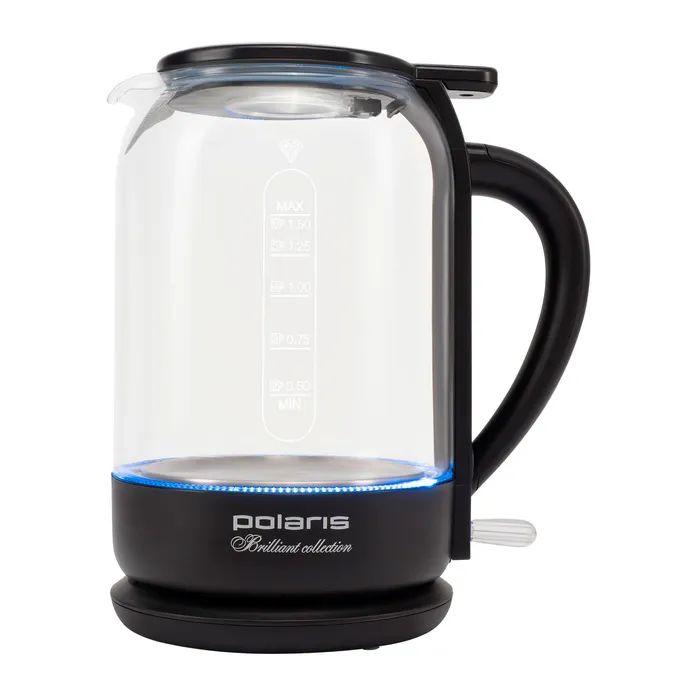 Электрочайник Polaris PWK 17103CGL Water Way Pro Чорний Фото