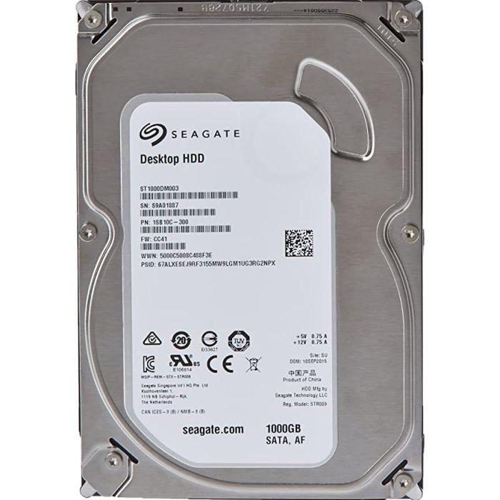 Жесткий диск Seagate 3.5" 1TB Фото