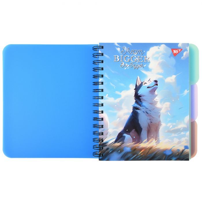 Блокнот Yes А5 Husky 144 аркуша пластикова обкладинка Фото