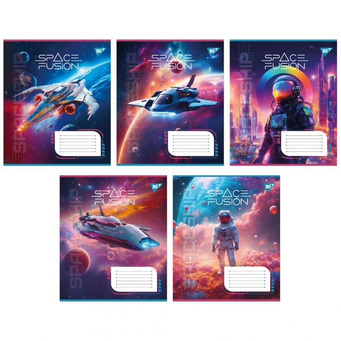 Тетрадь Yes Space fusion А5 36 листов клетка Фото