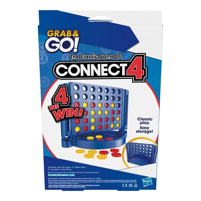 Настольная игра Hasbro дорожная Собери 4 Фото