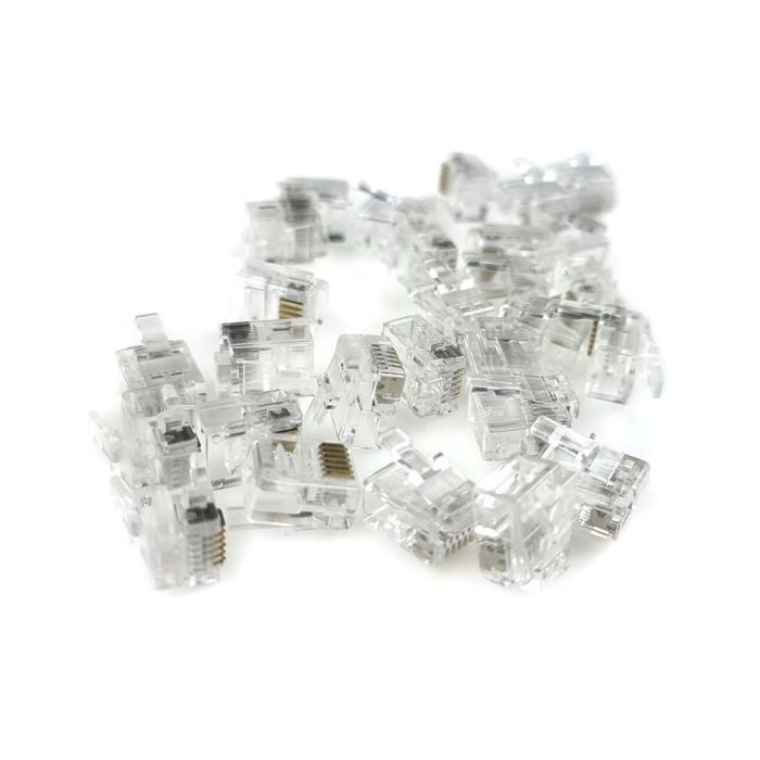 Коннектор Kingda RJ12 6P4С, 100шт/пак Фото