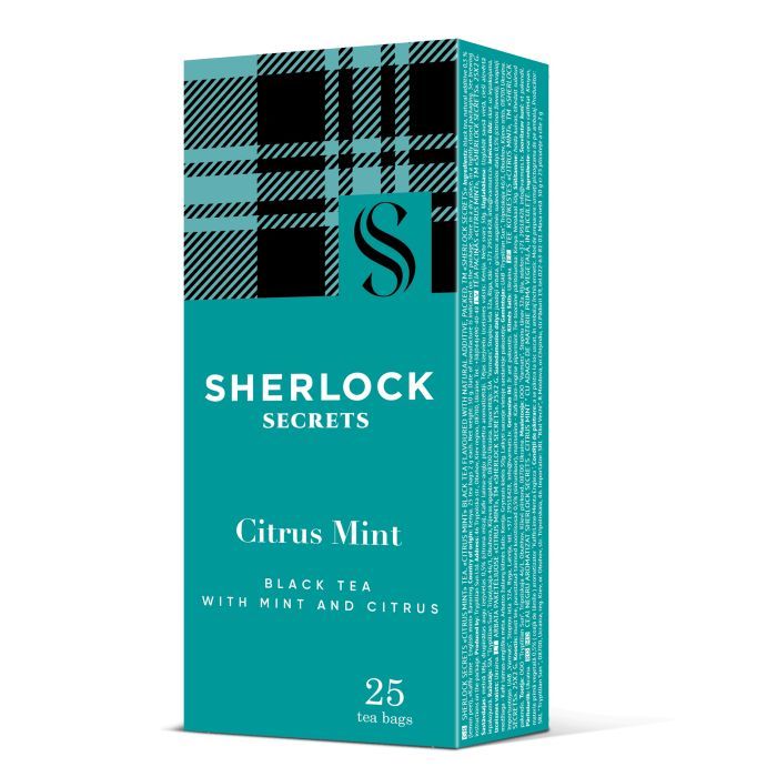 Чай Sherlock Secrets Citrus Mint черный 25х2 г Фото